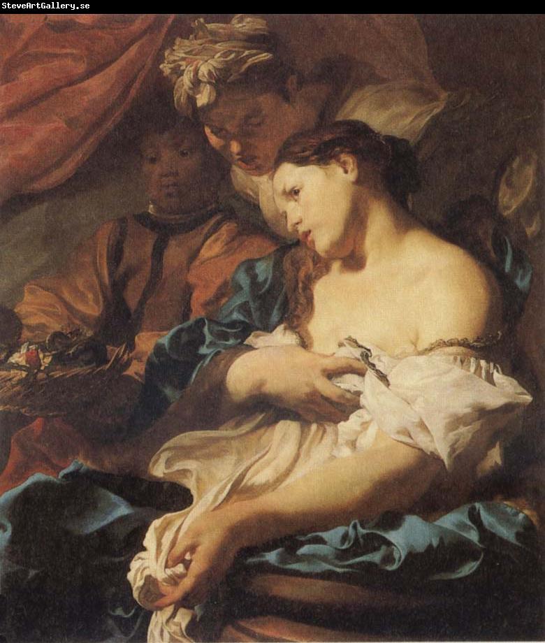 LISS, Johann The Death of Cleopatra